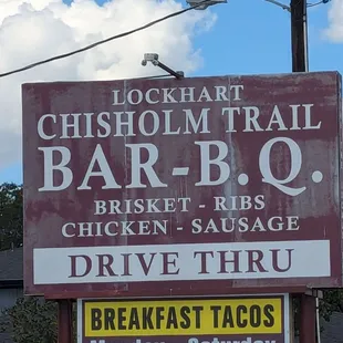 I need drive thru Q...quick