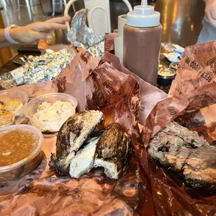 oysters, mussels, oysters and mussels, shellfish, food