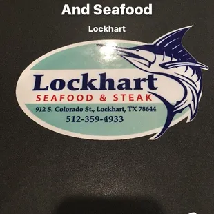 Menu cover