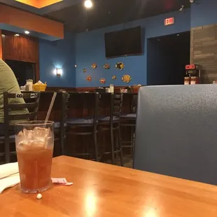 Bar area