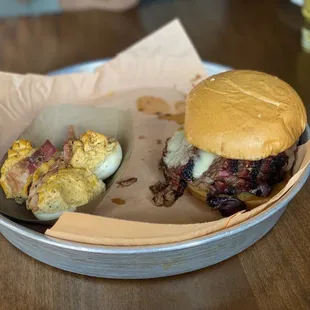 BBQ Brisket sandwich