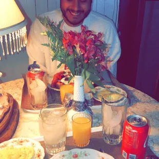 Breakfast &amp; Hubby