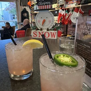 Hibiscus Basil Lemonade and Mr. Sean