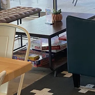 Cute seating/games to play