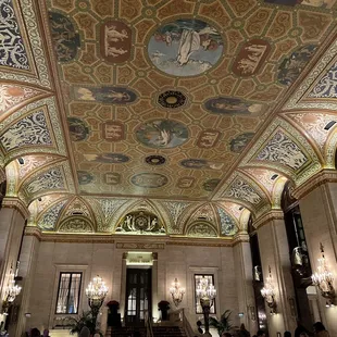 Lobby ceiling