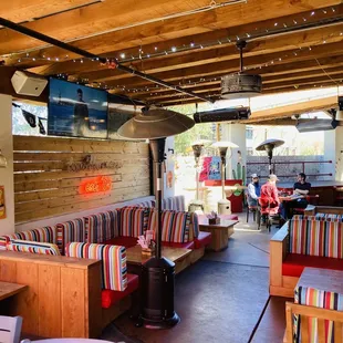 Outdoor seating