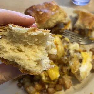 Look at that biscuit