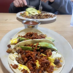 Breakfast tacos