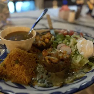 Tortuga platter-fried avocado