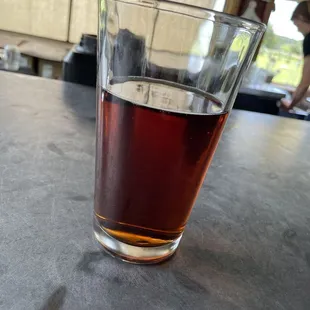 Cold shiner. Had to sample it.