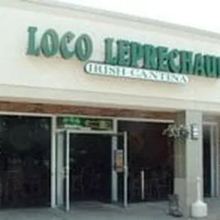 the front of the restaurant