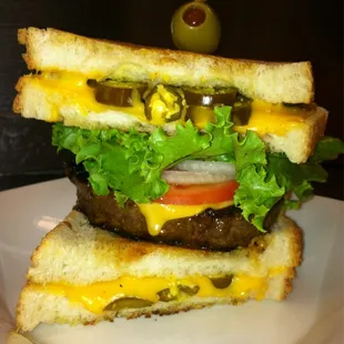 Jalapeño Grilled Cheeseburger! AMAZING!