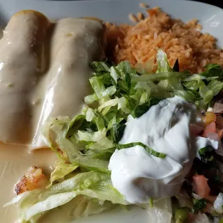 Seafood Enchiladas