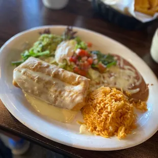 Beef Chimichanga