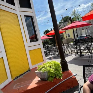 Patio dining