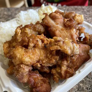 12/2023 Regular Mochiko Chicken plate $15.50