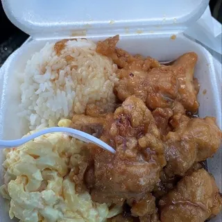 Mini Orange Chicken Plate
