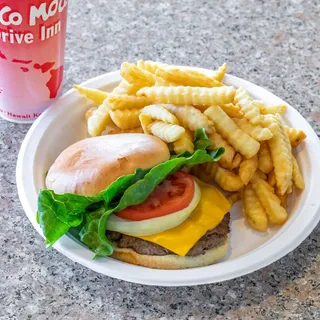 Cheese Burger Combo