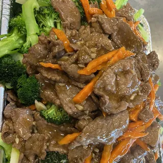 Beef Broccoli Party Pan