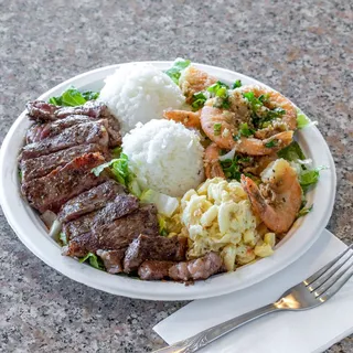 Steak & Garlic Shrimp Specialty