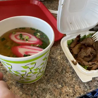 Teriyaki Beef with Saimin