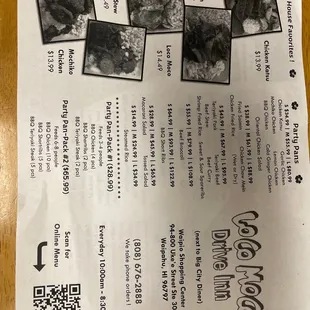 Menu 1/1/2023