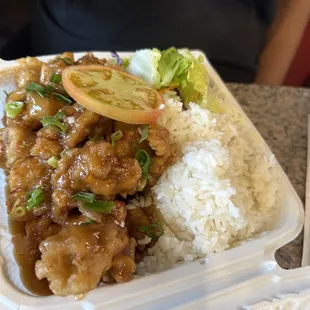 Spicy Orange Chicken