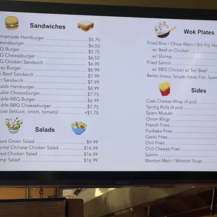 New menu for new Loco Moco