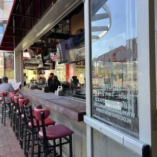 1/11/25 FYI. Outdoor bar seating.