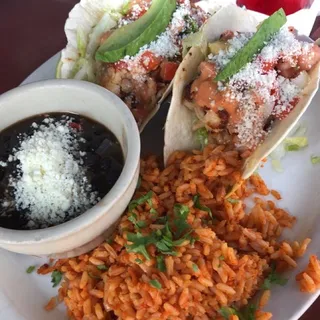 Lobster Taco Plate