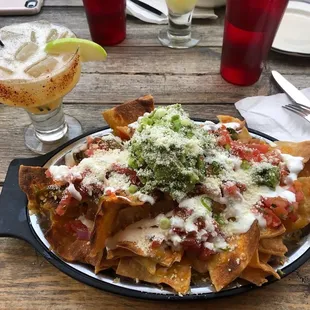 nachos, food