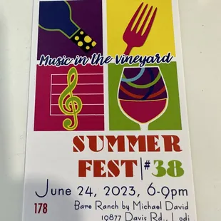 Wine event Baer Ranch