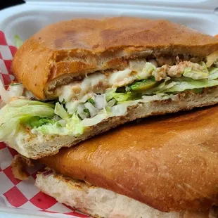 Chicken torta $10