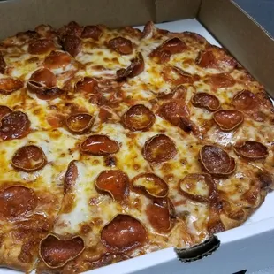 Pepperoni pizza