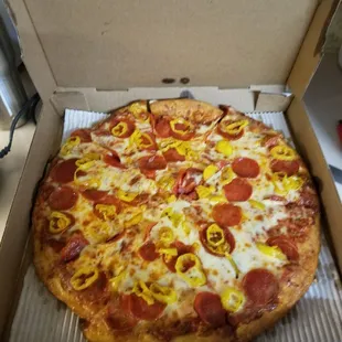 pizza, food