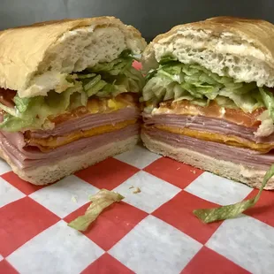 Ham and cheese