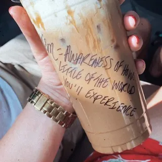 24 oz. Iced Caramel Macchiato