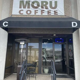 Exterior of the building