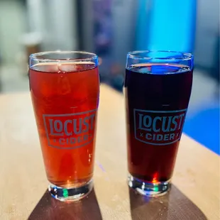 Berry blues and dark cherry cider