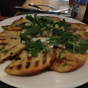 Mushroom flat bread!