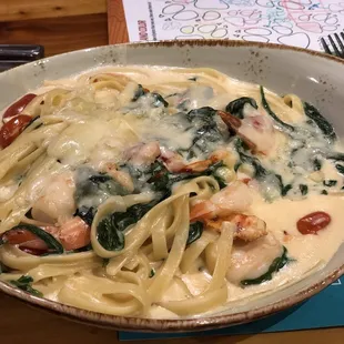 Lobster & Shrimp Pasta