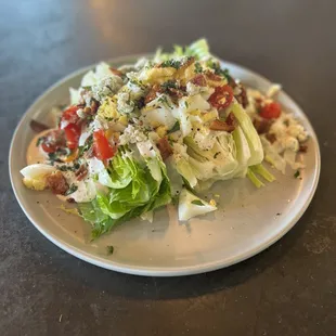 a salad on a plate