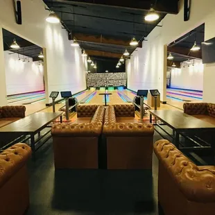 bowling alley