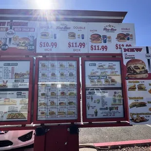 Menu as of 10/20/24