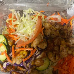 Chicken salad. Disgusting