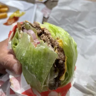 Double star burger