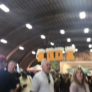 Blurry beer balloon