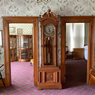 View from entrance towards parlor and Master Bedroom Suite