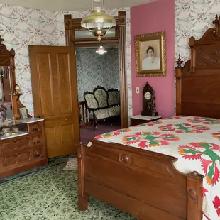 View of Tower Bedroom through doorway to sitting area on landing