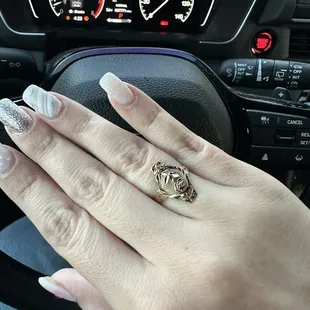I love my ring! Thank you!!!